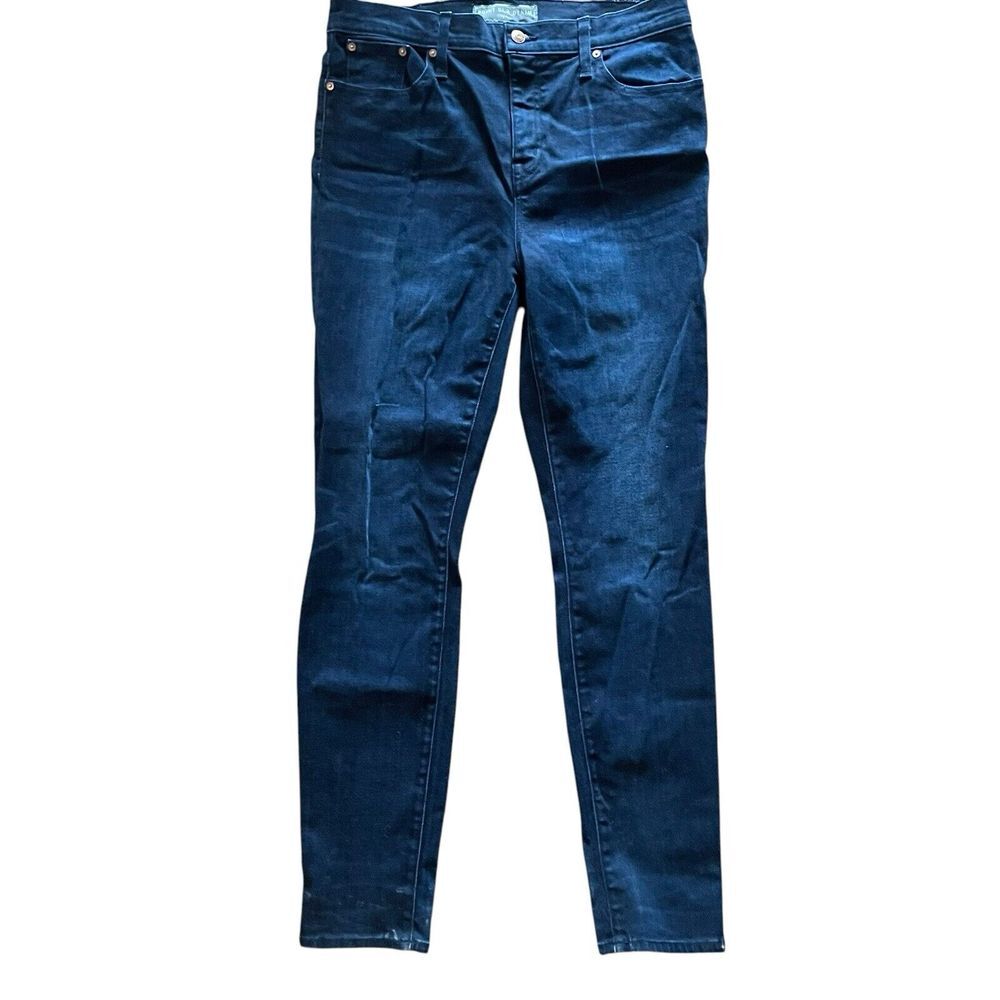 Point Sur J.Crew Denim Jeans Women 32 Dark Wash Blue USA Minimalist Stretch